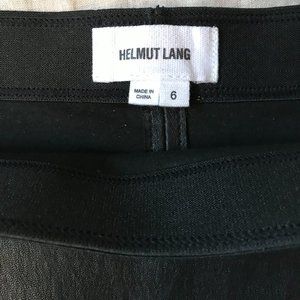 HELMUT LANG FINE LEATHER SKIRT SIZE 6